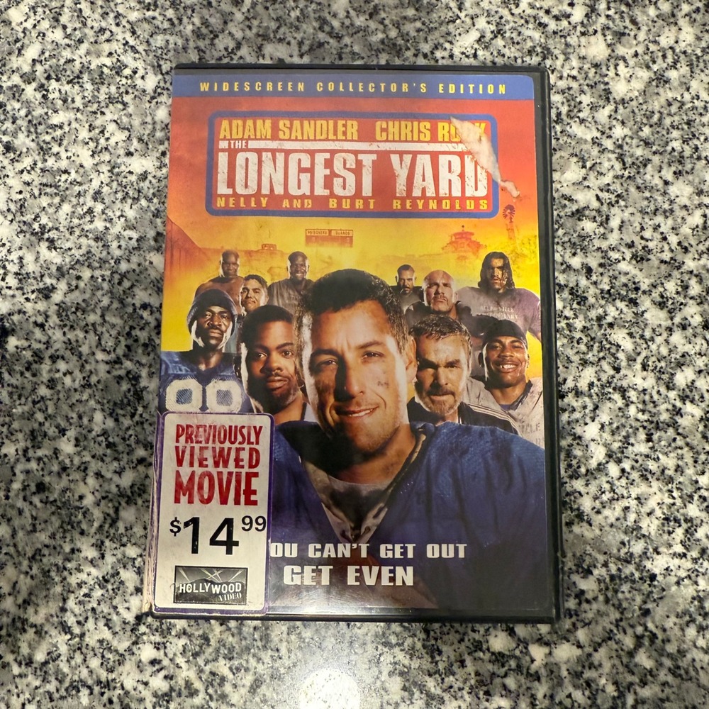 The Longest Yard Adam Sandler  Collector's Edition‎ DVD Movie